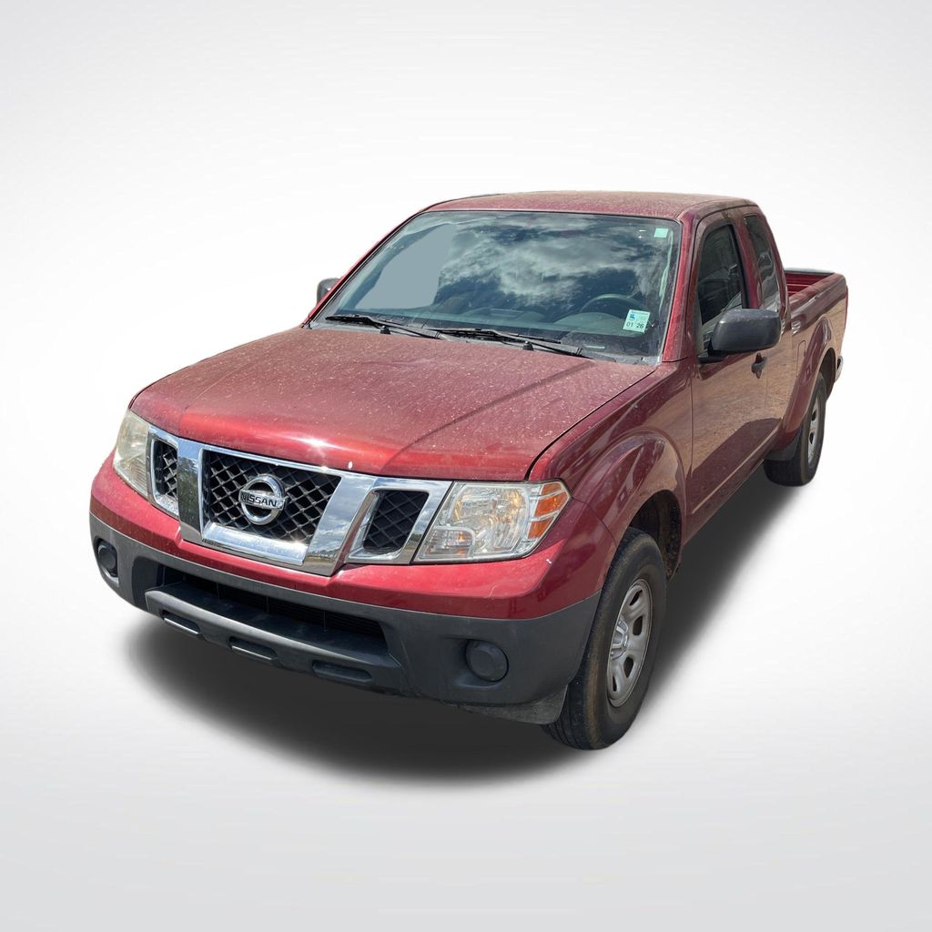 Cayenne Red Pearl 2015 Nissan Frontier S King Cab Pickup Truck 4X2 5-Speed Manual Overdrive