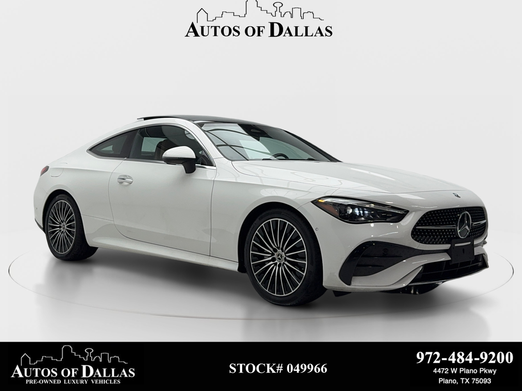 White 2025 Mercedes-Benz CLE Coupe All-Wheel Drive 9-Speed Automatic