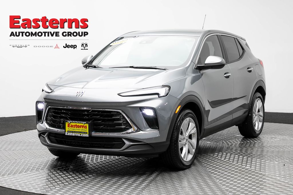 Moonstone Gray Metallic 2025 Buick Encore GX SUV / Crossover Front-Wheel Drive Continuously Variable Transmission