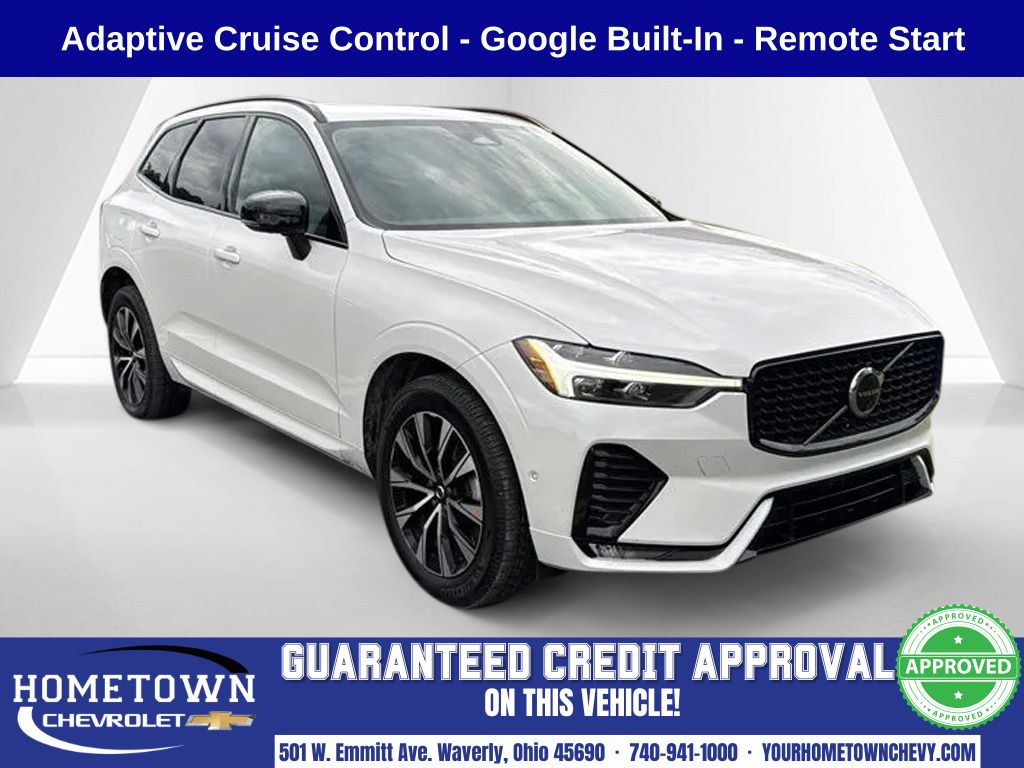 Crystal White Metallic 2024 Volvo XC60 SUV / Crossover All-Wheel Drive Automatic