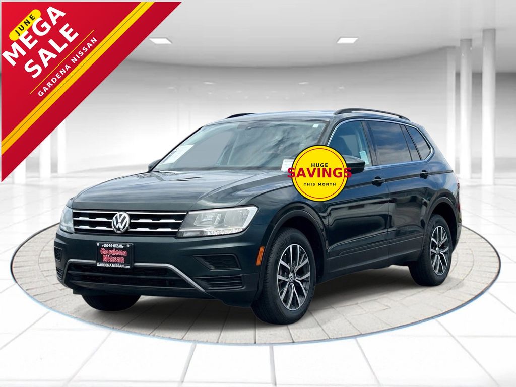 Moss Green 2019 Volkswagen Tiguan SE FWD SUV / Crossover Front-Wheel Drive 8-Speed Automatic