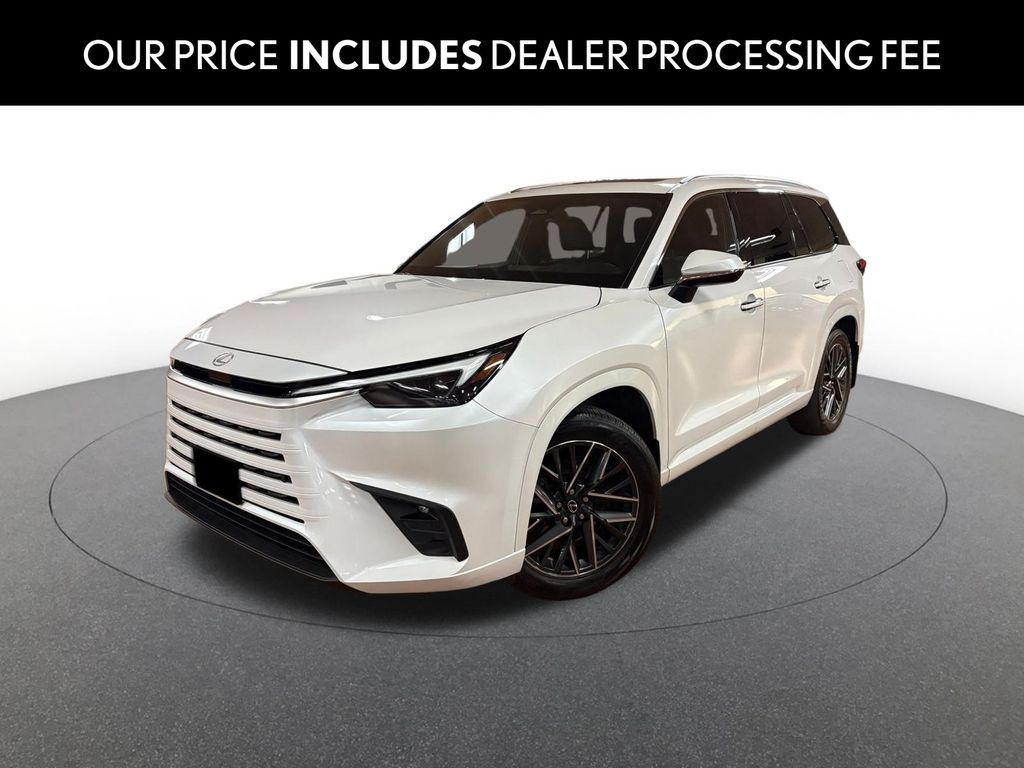 White (Wind Chill Pearl) 2024 Lexus TX SUV / Crossover All-Wheel Drive 8-Speed Automatic