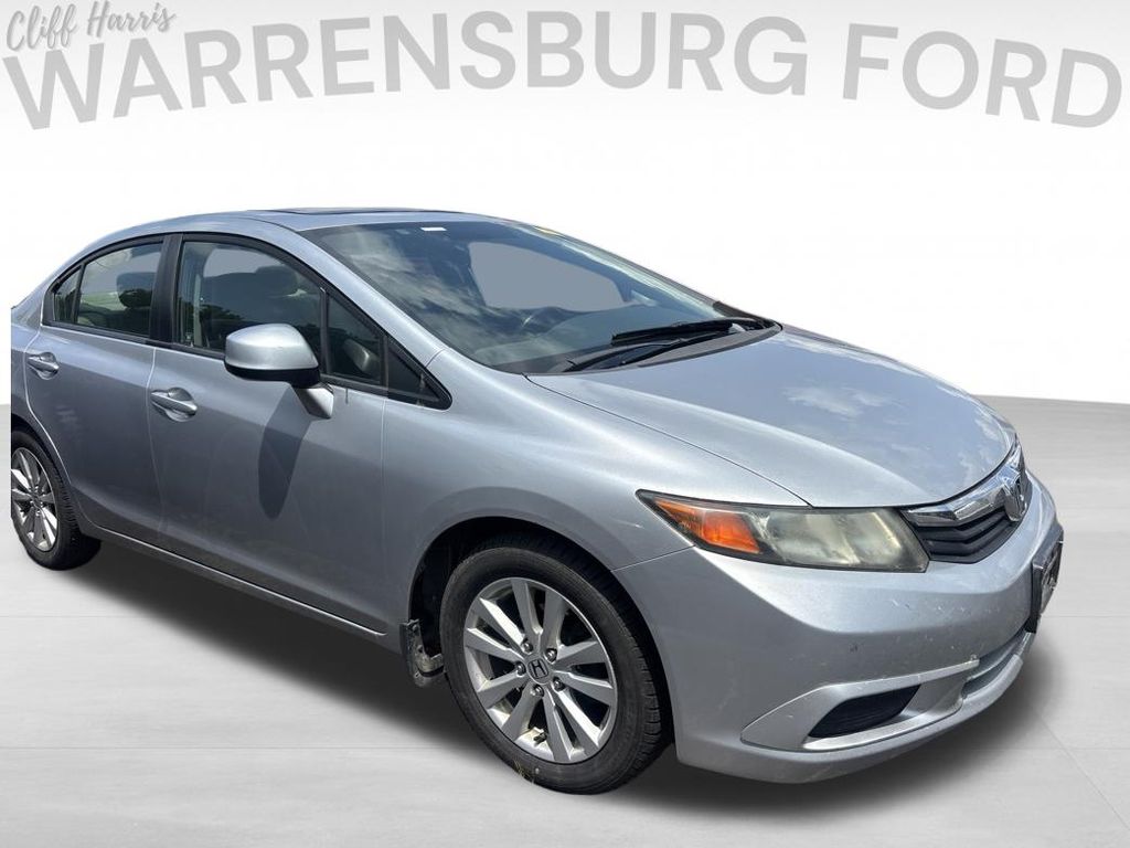 2012 Honda Civic Sedan Front-Wheel Drive 5-Speed Automatic