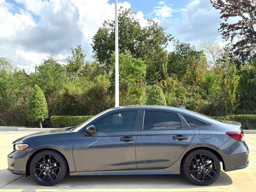 2026 Honda Civic Sport Gray at Classic Honda Galveston
