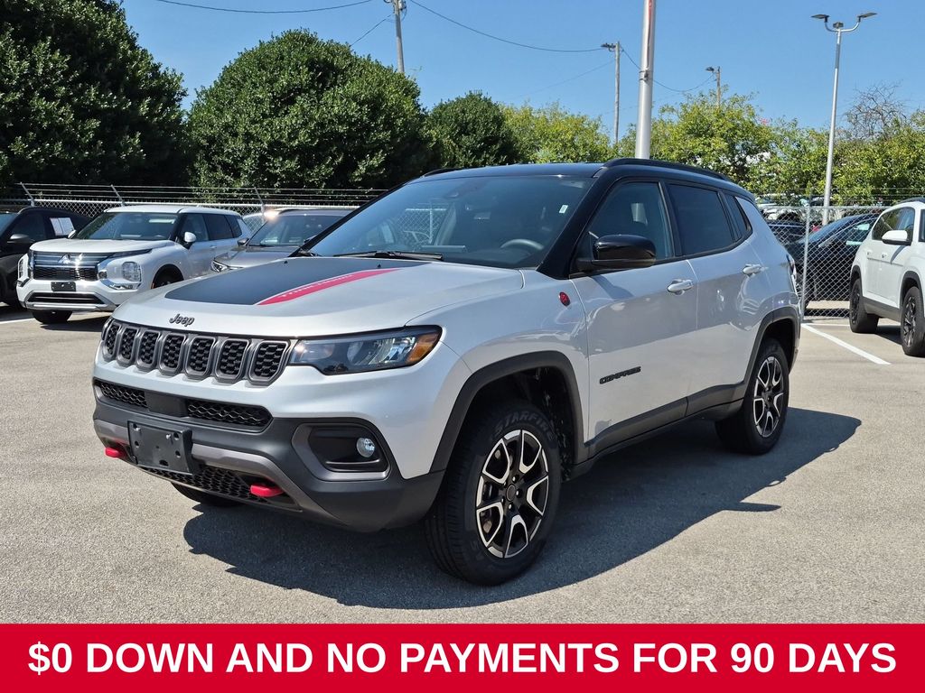 Silver Zynith Metallic Clearcoat 2025 Jeep Compass SUV / Crossover Four-Wheel Drive 8-Speed Automatic