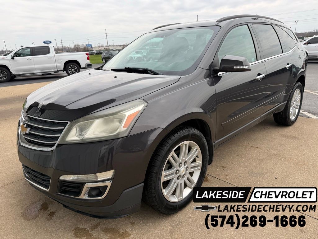 Gray (Tungsten Metallic) 2013 Chevrolet Traverse 1LT FWD SUV / Crossover Front-Wheel Drive 6-Speed Automatic