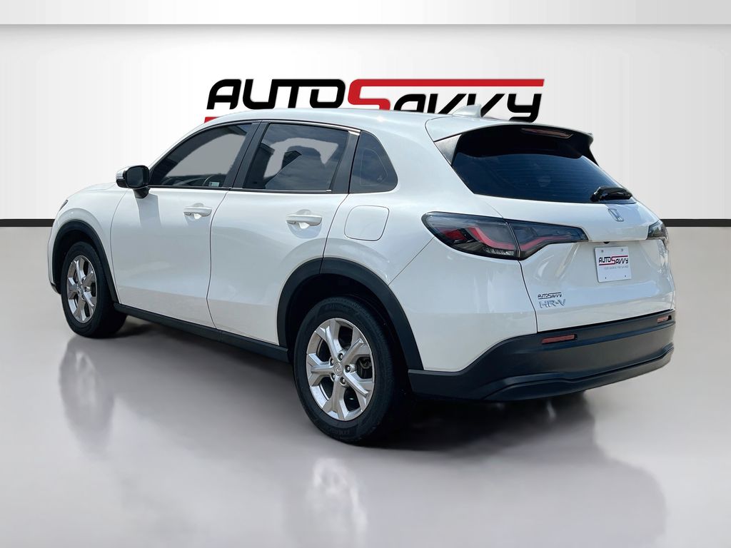 2023 Honda HR-V LX White at Central Houston Nissan
