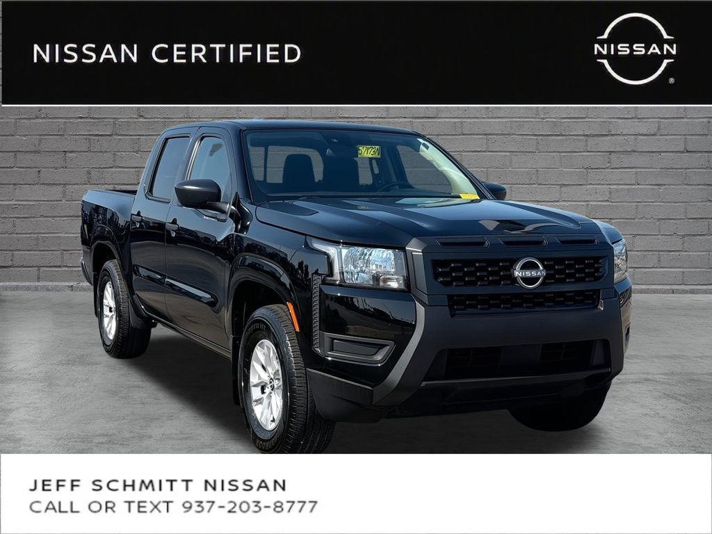 Super Black 2025 Nissan Frontier Pickup Truck 4X2 9-Speed Automatic Overdrive