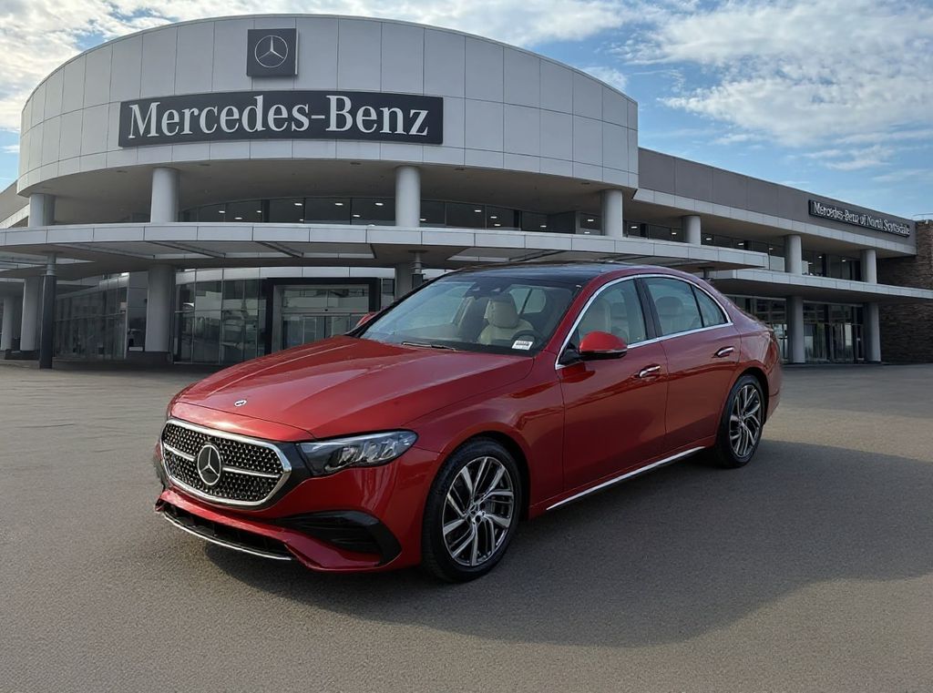 MANUFAKTUR Patagonia Red 2026 Mercedes-Benz E-Class Sedan All-Wheel Drive 9-Speed Automatic