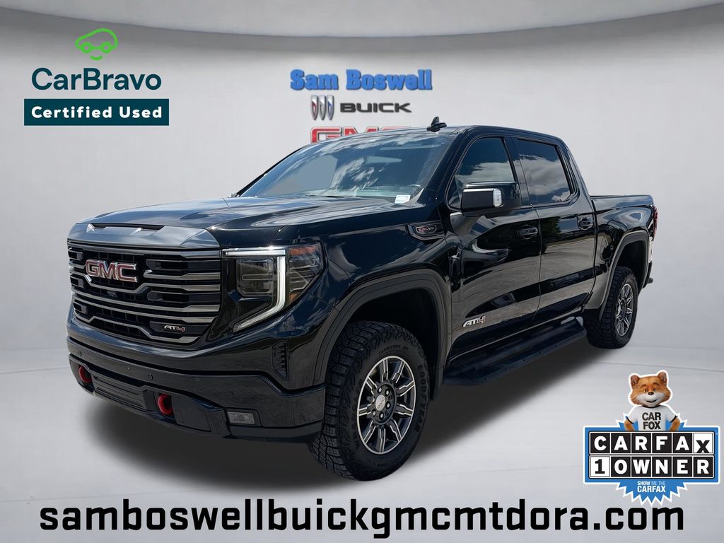 Onyx Black 2024 GMC Sierra 1500 Pickup Truck Four-Wheel Drive Automatic
