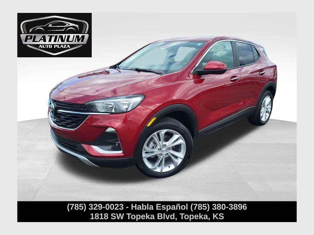Chili Red Metallic 2021 Buick Encore GX Preferred AWD SUV / Crossover All-Wheel Drive 9-Speed Automatic