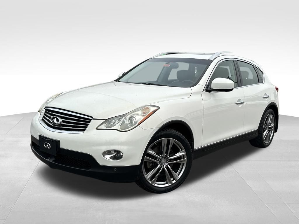 Moonlight White 2011 INFINITI EX35 SUV / Crossover All-Wheel Drive 7-Speed Automatic