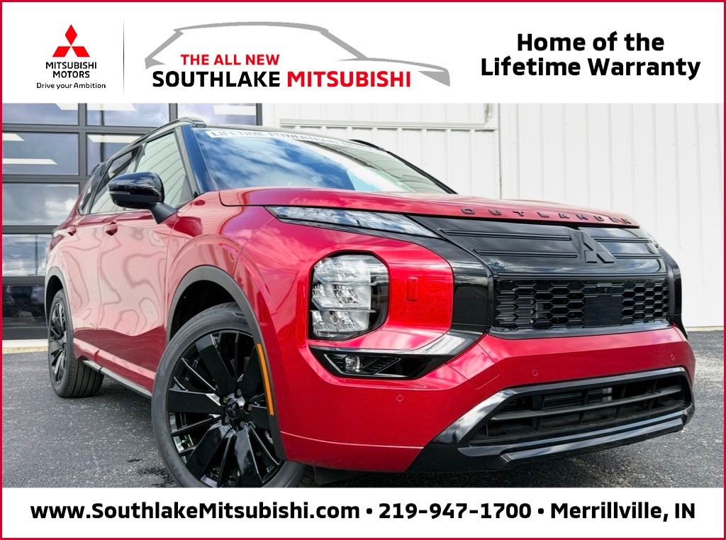 Red Diamond/Black Roof 2026 Mitsubishi Outlander SUV / Crossover Front-Wheel Drive Continuously Variable Transmission