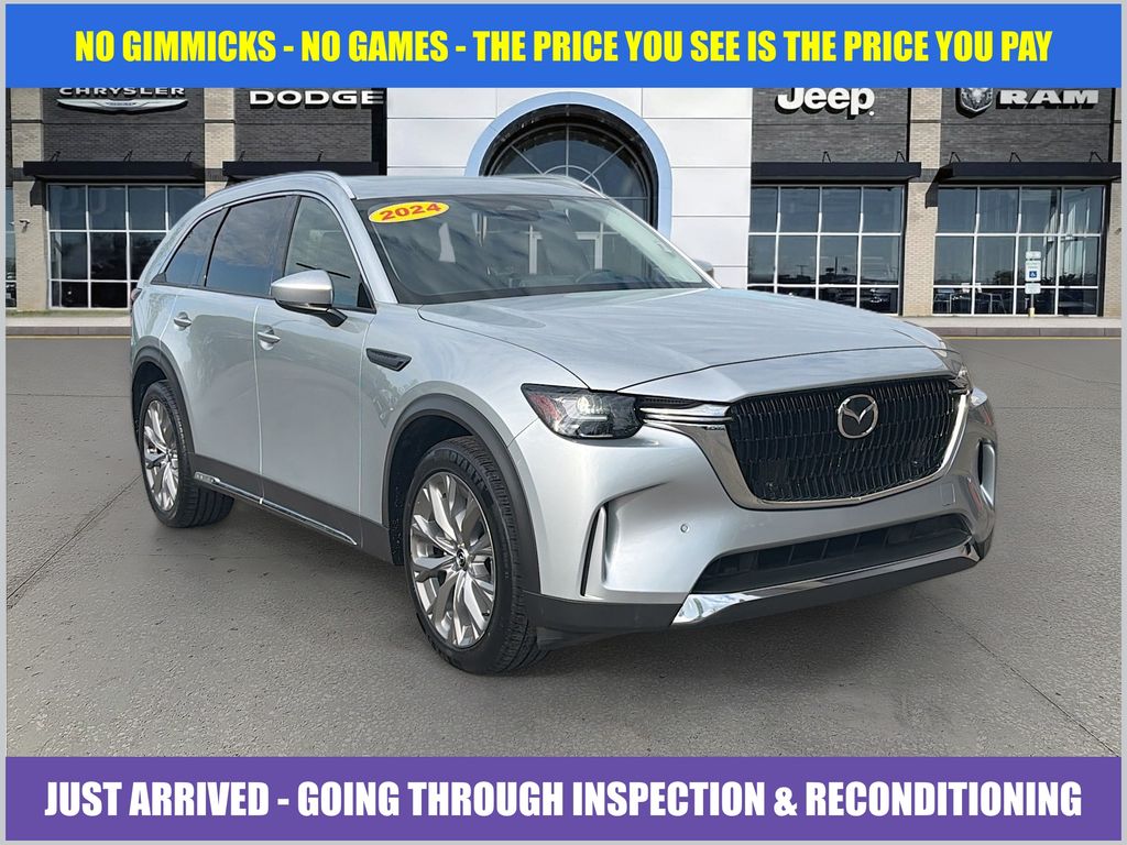 Sonic Silver 2024 Mazda CX-90 3.3 Turbo Premium AWD SUV / Crossover All-Wheel Drive 8-Speed Automatic