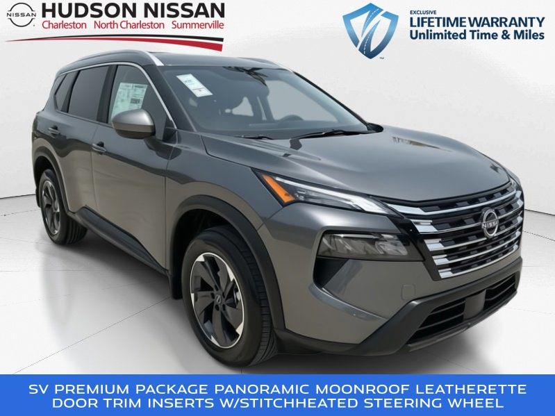 2025 Gun Metallic Nissan Rogue SV FWD SUV