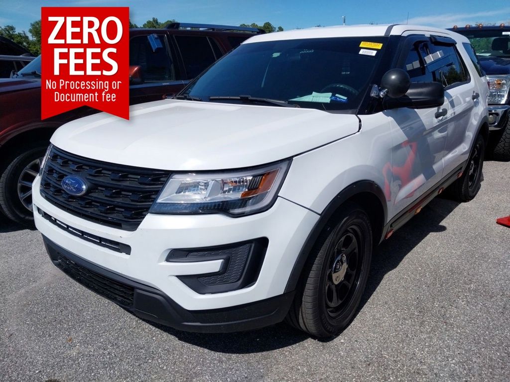 Oxford White 2017 Ford Explorer SUV / Crossover All-Wheel Drive 6-Speed Automatic