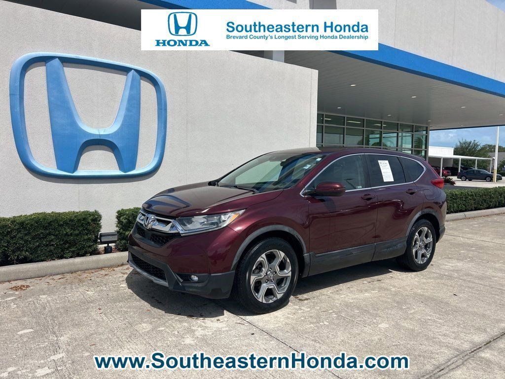 Basque Red Pearl II 2018 Honda CR-V EX FWD SUV / Crossover Front-Wheel Drive Continuously Variable Transmission