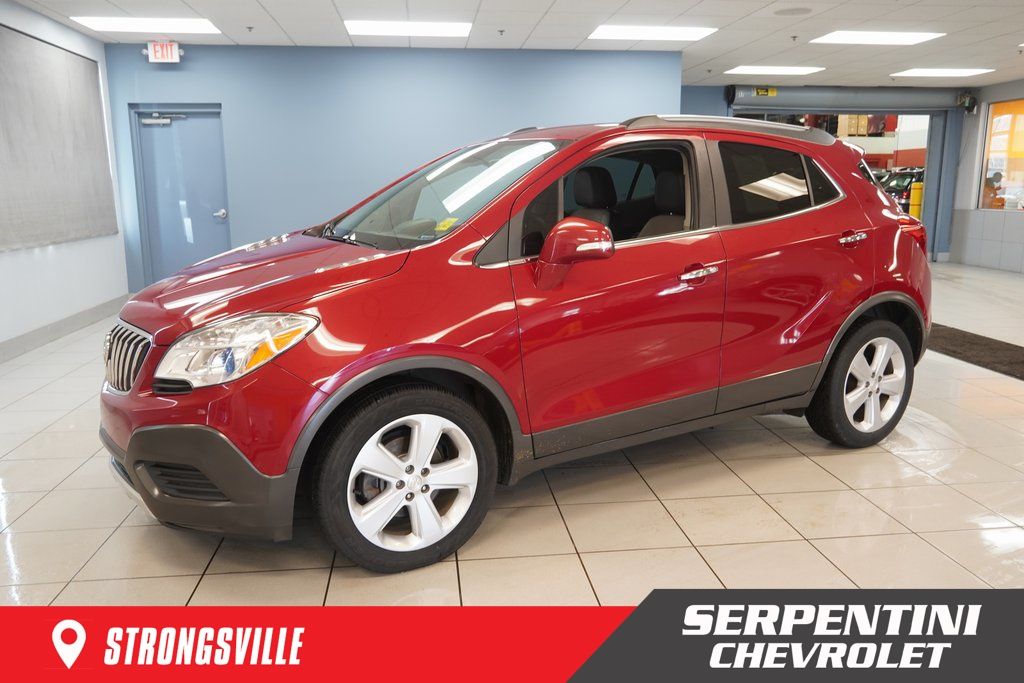 Winterberry Red Metallic 2016 Buick Encore FWD SUV / Crossover Front-Wheel Drive 6-Speed Automatic Overdrive