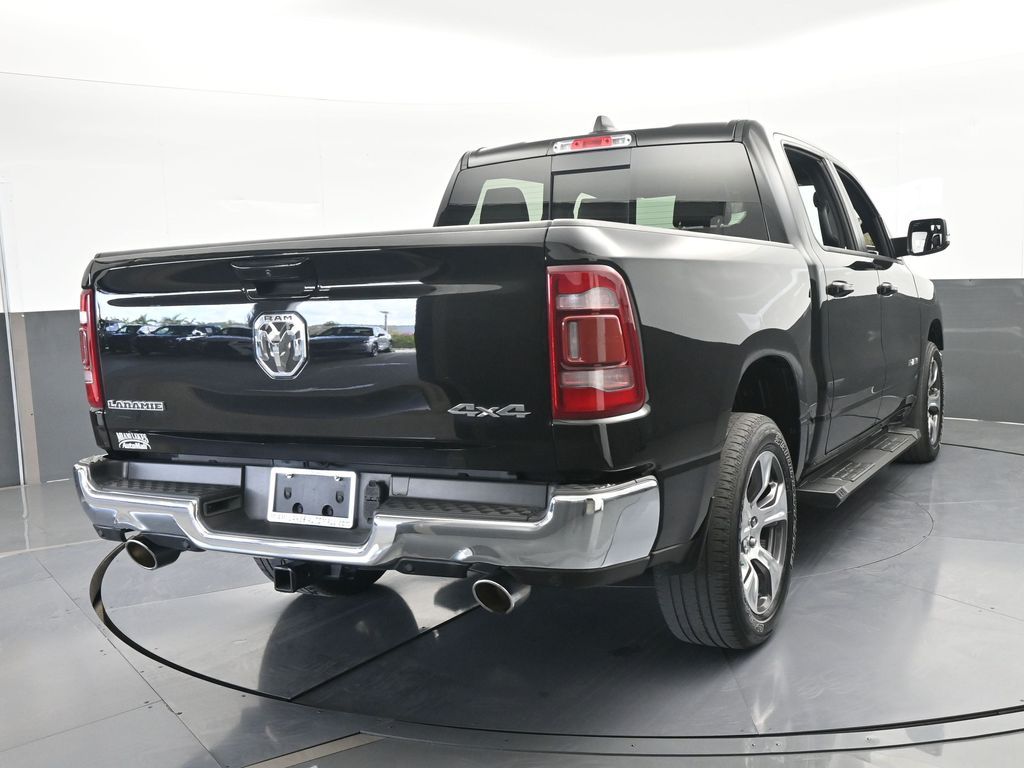 Used 2023 Diamond Black Crystal Pearlcoat Ram Laramie image 5