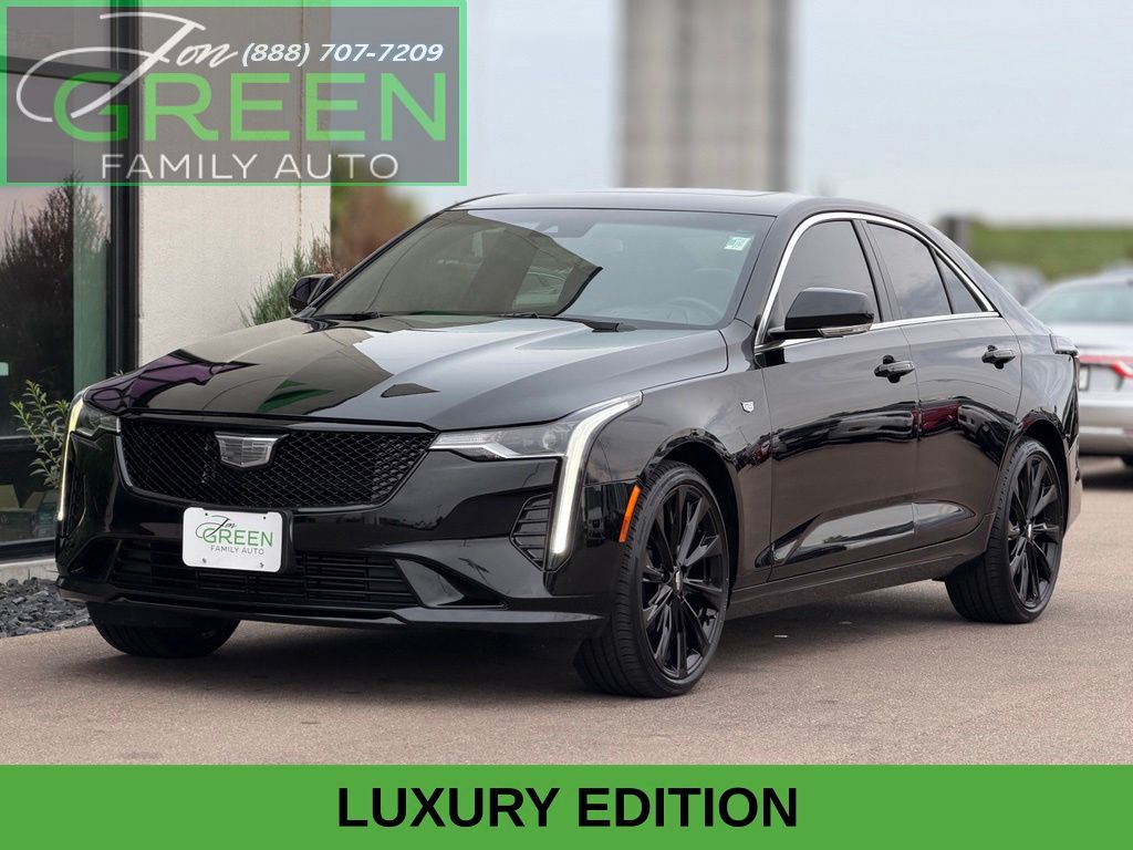 Black Raven 2023 Cadillac CT4 Sedan All-Wheel Drive 8-Speed Automatic