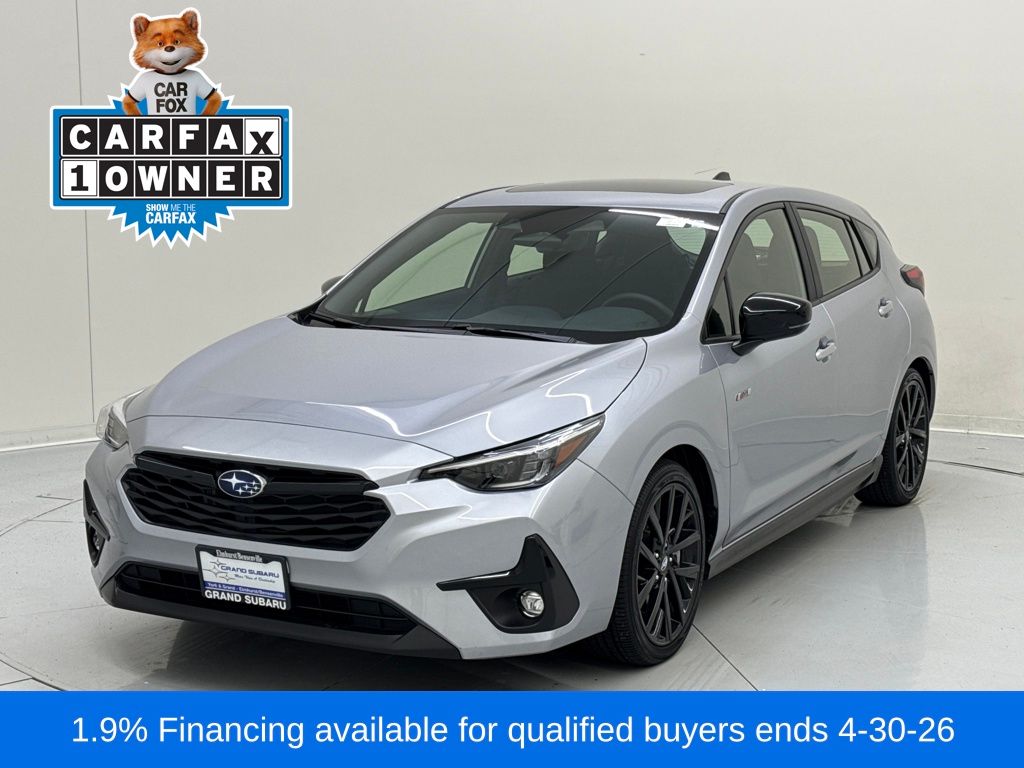 Ice Silver Metallic 2025 Subaru Impreza RS AWD Wagon All-Wheel Drive Continuously Variable Transmission
