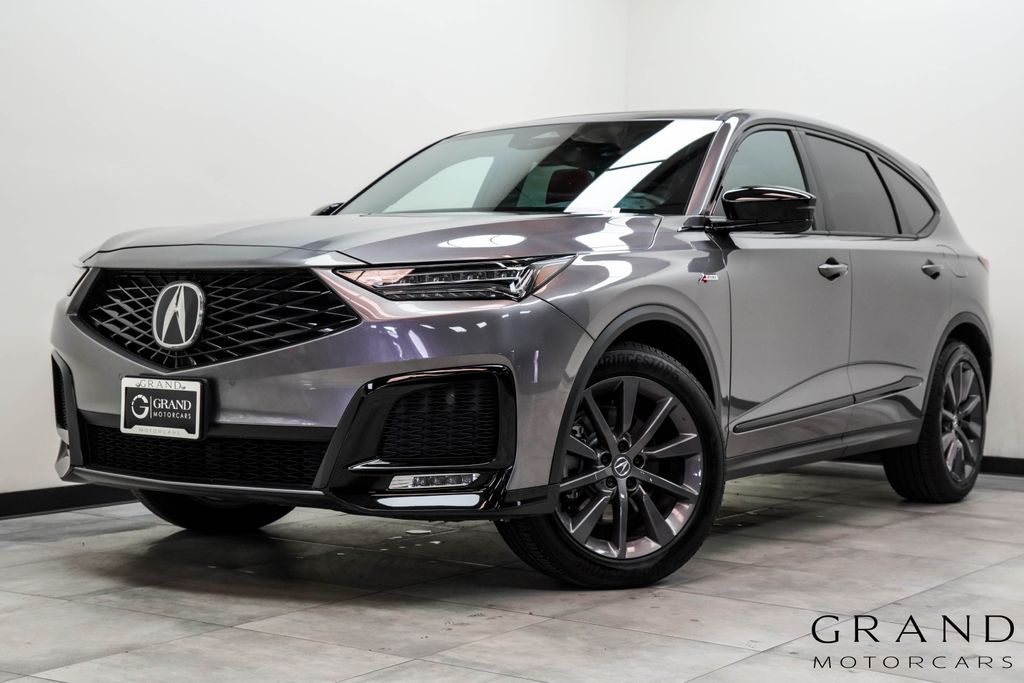Gray 2025 Acura MDX SH-AWD with A-SPEC Package SUV / Crossover All-Wheel Drive Automatic