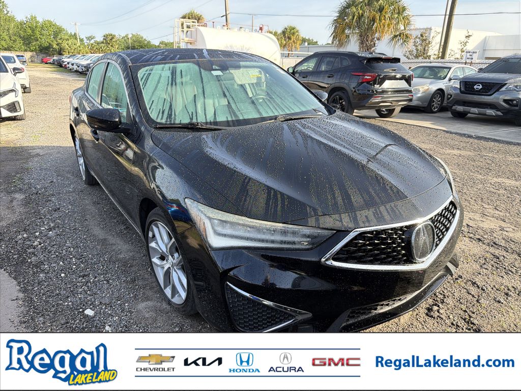 Black 2019 Acura ILX FWD Sedan Front-Wheel Drive 8-Speed Dual Clutch