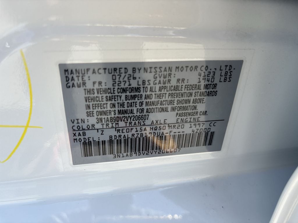 New 2027 Nissan Sentra Sedan