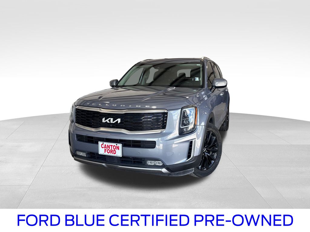 Everlasting Silver 2022 Kia Telluride SUV / Crossover Front-Wheel Drive 8-Speed Automatic