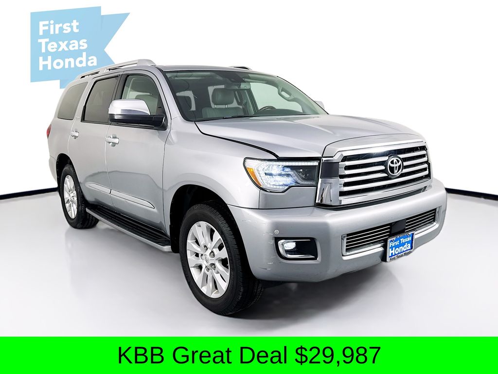 Used Car 2018 Toyota Sequoia  Platinum For Sale Under $30,000 In Austin, Texas