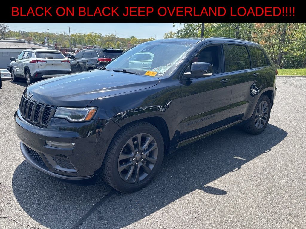 Diamond Black Crystal Pearlcoat 2019 Jeep Grand Cherokee High Altitude 4WD SUV / Crossover Four-Wheel Drive 8-Speed Automatic