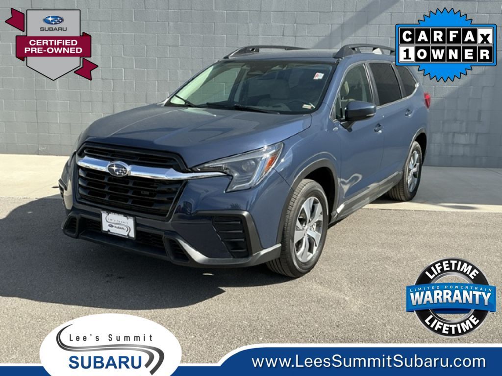 Cosmic Blue Pearl 2024 Subaru Ascent Premium 7-Passenger AWD SUV / Crossover All-Wheel Drive Continuously Variable Transmission