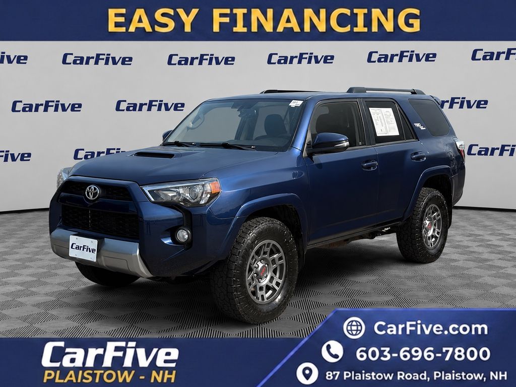 Nautical Blue Metallic 2019 Toyota 4Runner SUV / Crossover Four-Wheel Drive 5-Speed Automatic Overdrive