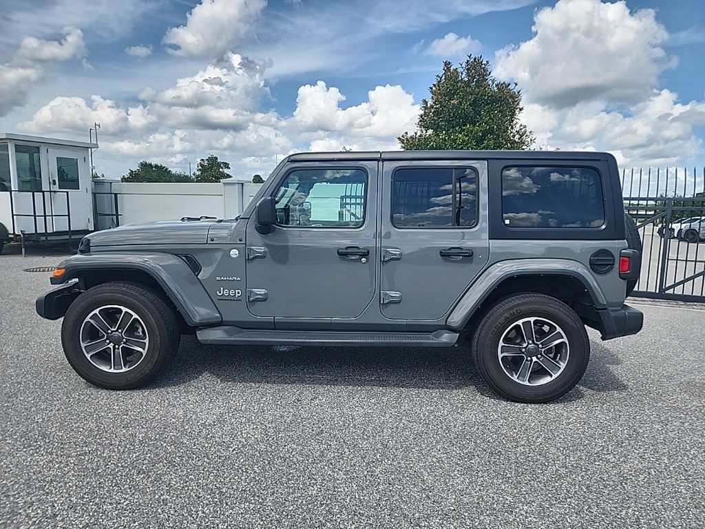 2023 Gray Jeep Wrangler Sahara 4X4 SUV