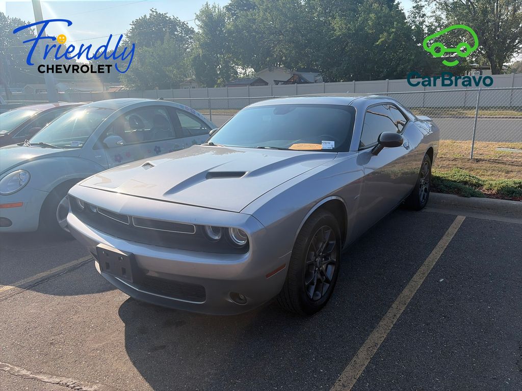 Silver (Billet Clearcoat) 2018 Dodge Challenger Coupe All-Wheel Drive 8-Speed Automatic