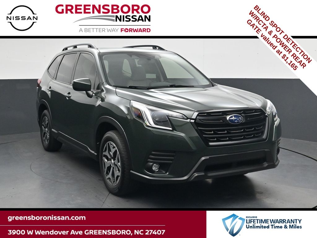 Cascade Green Silica 2024 Subaru Forester SUV / Crossover All-Wheel Drive Continuously Variable Transmission