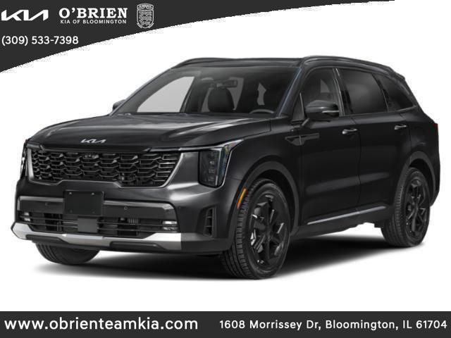 Aurora Black Pearl 2026 Kia Sorento Hybrid X-Line SX-Prestige AWD SUV / Crossover All-Wheel Drive 6-Speed Automatic