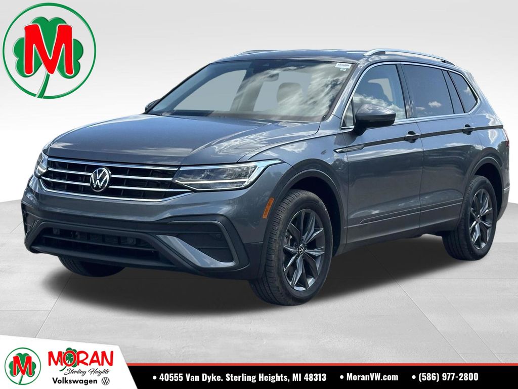Platinum Gray Metallic 2023 Volkswagen Tiguan SUV / Crossover Front-Wheel Drive 8-Speed Automatic