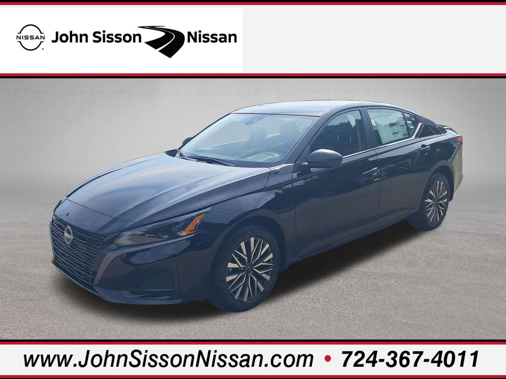 Super Black Clearcoat 2026 Nissan Altima Sedan All-Wheel Drive Continuously Variable Transmission