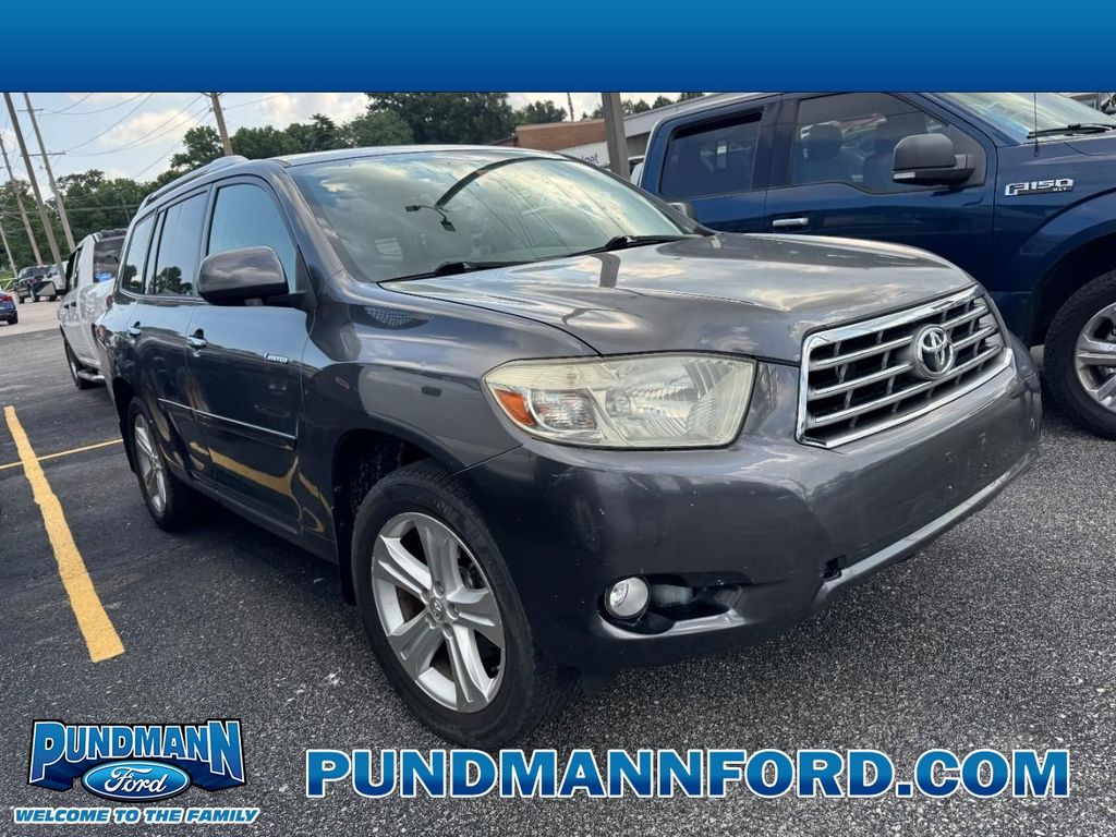Gray 2010 Toyota Highlander SUV / Crossover All-Wheel Drive Automatic