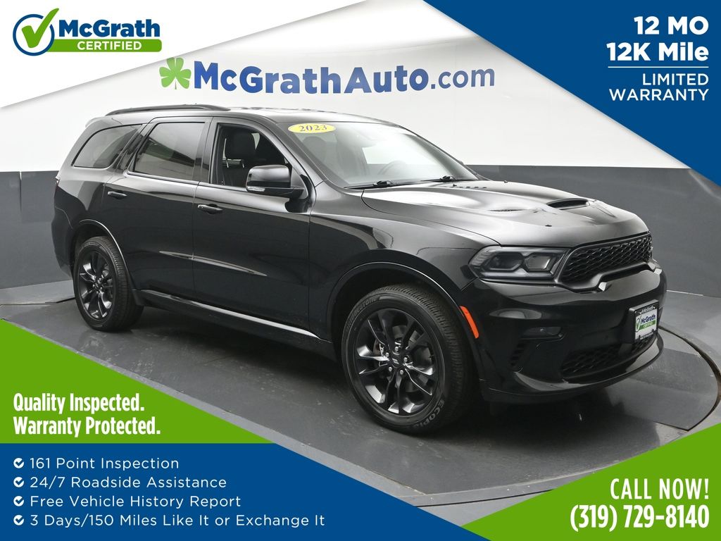 DB Black Crystal Clearcoat 2023 Dodge Durango SUV / Crossover All-Wheel Drive 8-Speed Automatic