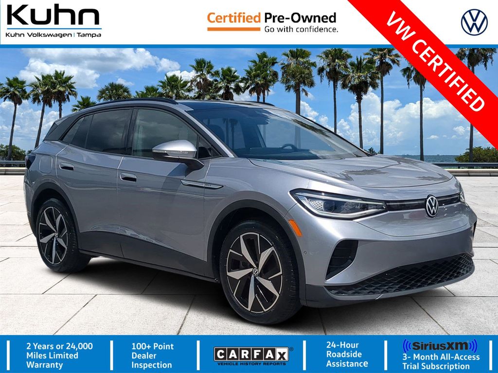Silver Mist Metallic 2023 Volkswagen ID.4 Pro S RWD SUV / Crossover Rear-Wheel Drive Automatic