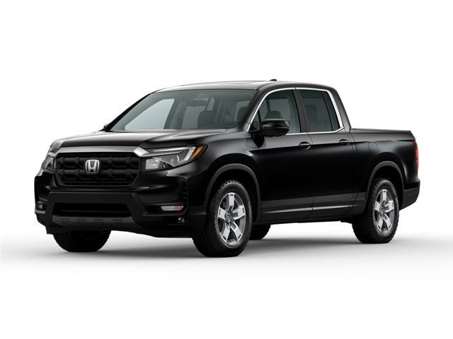 Gray (Modern Steel Metallic) 2026 Honda Ridgeline RTL AWD Pickup Truck All-Wheel Drive 9-Speed Automatic