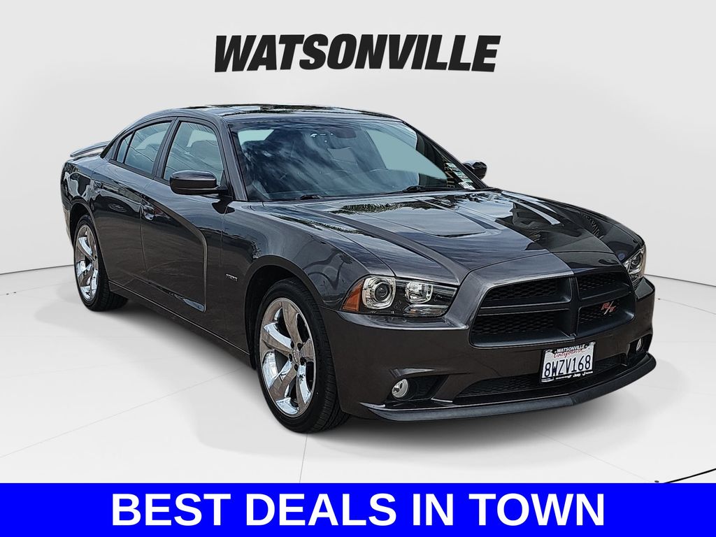 Gray (Granite Crystal Metallic Clearcoat) 2014 Dodge Charger Sedan Rear-Wheel Drive 5-Speed Automatic