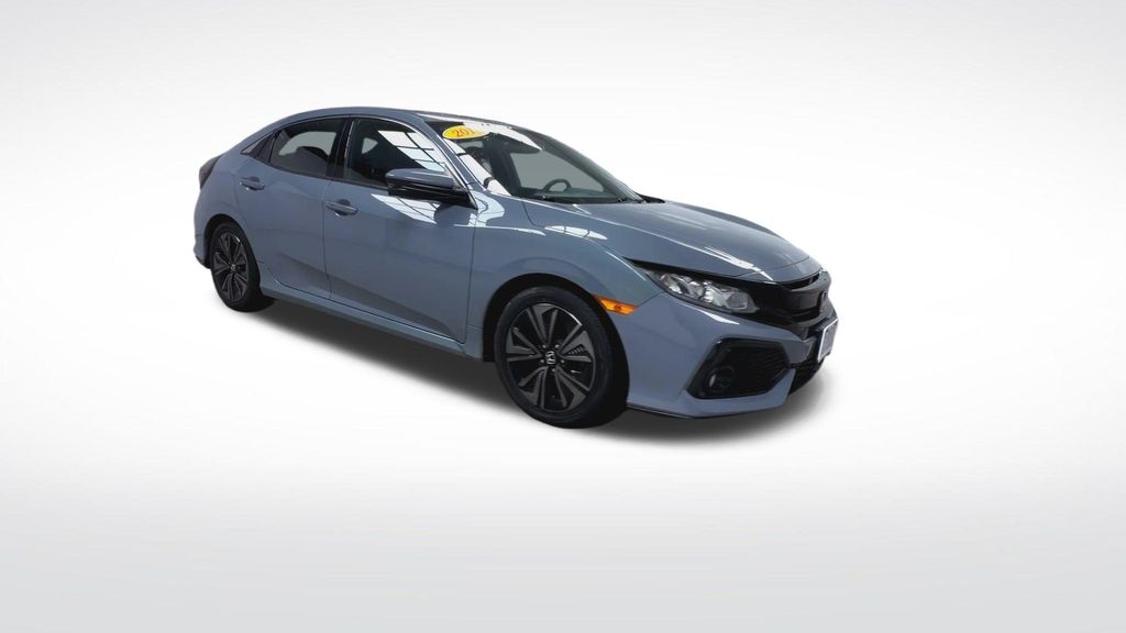 Used 2018 Honda Civic Hatchback EX with VIN SHHFK7H53JU400889 for sale in Swanzey, NH