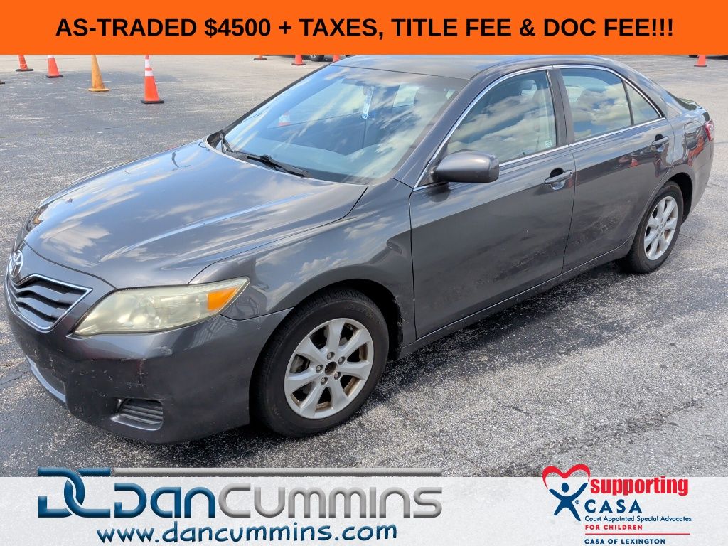 Magnetic Gray Metallic 2011 Toyota Camry Sedan Front-Wheel Drive 6-Speed Automatic Overdrive