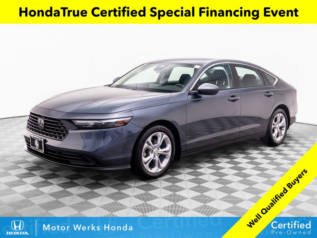 Meteorite Gray Metallic 2024 Honda Accord Sedan Front-Wheel Drive Continuously Variable Transmission