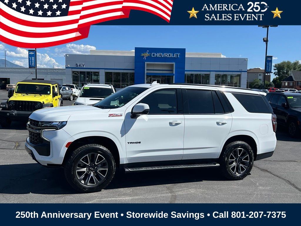 Summit White 2022 Chevrolet Tahoe SUV / Crossover Four-Wheel Drive
