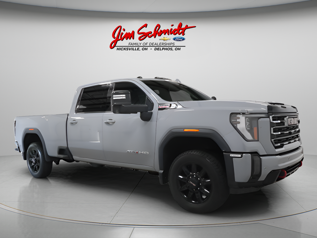 Thunderstorm Gray 2024 GMC Sierra 2500HD Pickup Truck Four-Wheel Drive Automatic