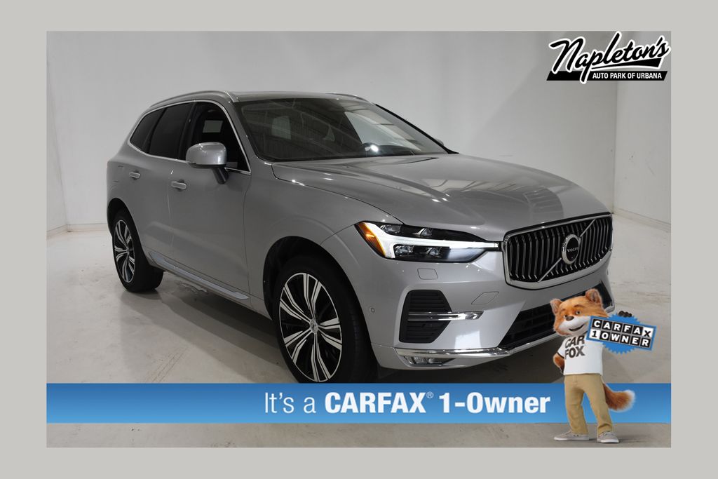 Silver Dawn Metallic 2022 Volvo XC60 SUV / Crossover All-Wheel Drive Automatic